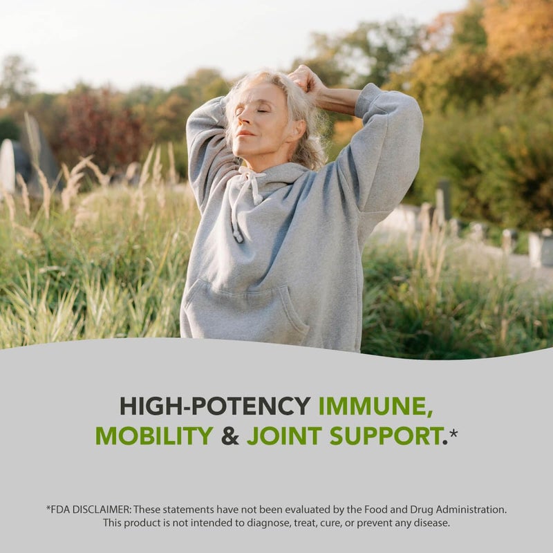 AMANDEAN مستخلص بوسويليا سيراتا من أمانديان 500 ملغ 120 كبسولة نباتية 65 أحماض بوسويلية مع أكبا لبان هندي مكمل مضاد للالتهابات دعم صحة المفاصل قد يختلف التعبئة والتغليف - Image 4