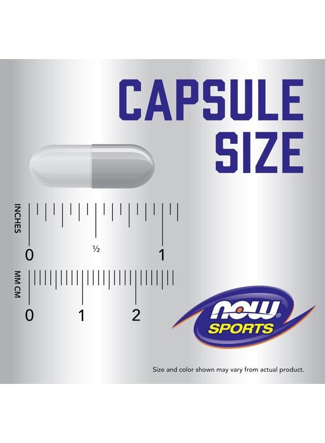 now Sports Nutrition, Pyruvate (Pyruvic Acid) 600 mg, Energy Production*, 100 Veg Capsules - Image 4