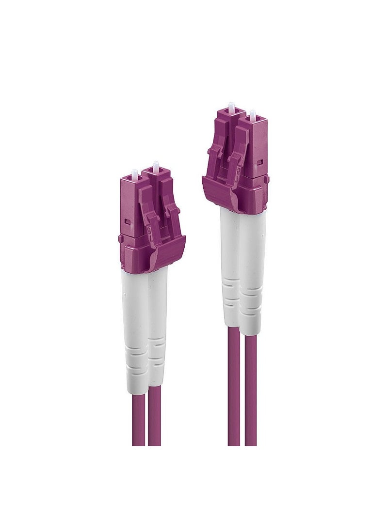 T Tech Fiber Patch Cable LC UPC/LC UPC Dual LSZH 2.0MM OM4 1M  - Image 4