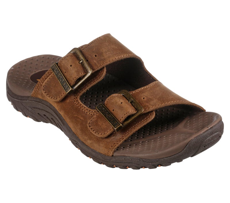 Skechers Modern Comfort Sandals Women's Reggae Jammin Dress Sandal,desert crazyhorse,9 M US - Image 3