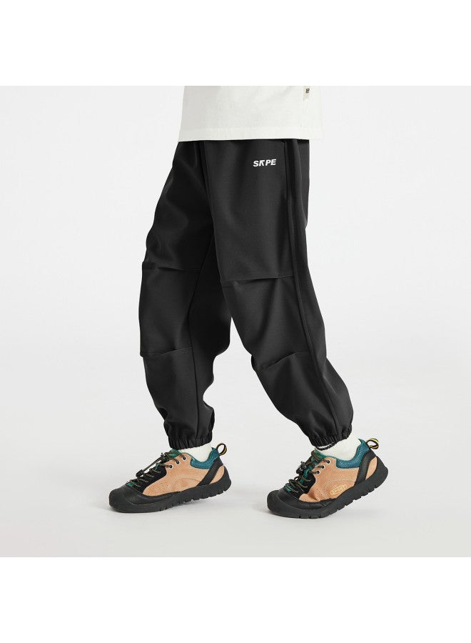 LOOSE Leaf Pleats | Triple-protection Pants】2024 Spring/autumn Kids' Outdoor Hiking Pants, Boys' Camping Trekking Casual Trousers - Image 4