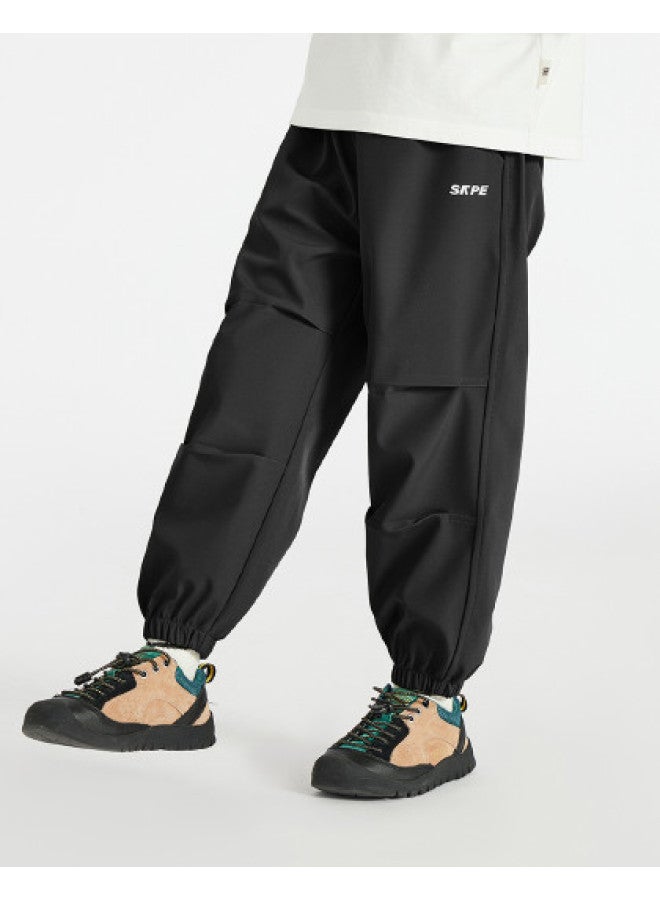 LOOSE Leaf Pleats | Triple-protection Pants】2024 Spring/autumn Kids' Outdoor Hiking Pants, Boys' Camping Trekking Casual Trousers - Image 1