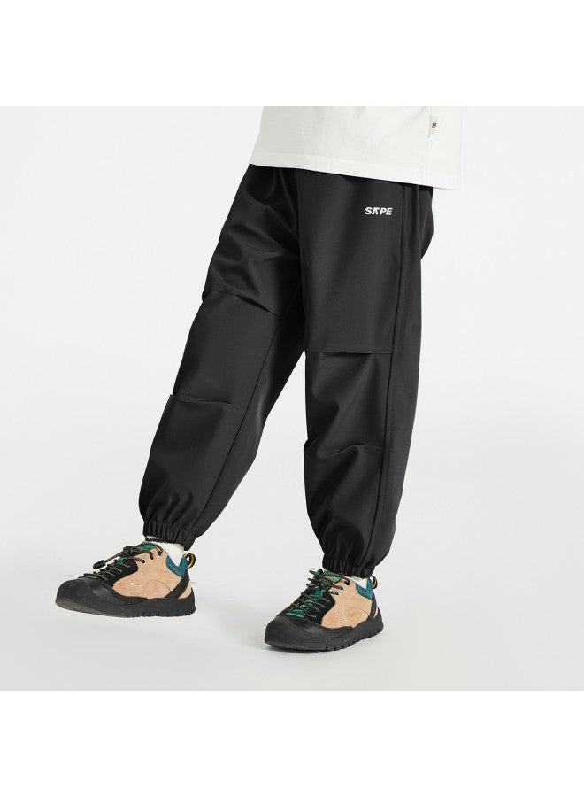 LOOSE Leaf Pleats | Triple-protection Pants】2024 Spring/autumn Kids' Outdoor Hiking Pants, Boys' Camping Trekking Casual Trousers - Image 2