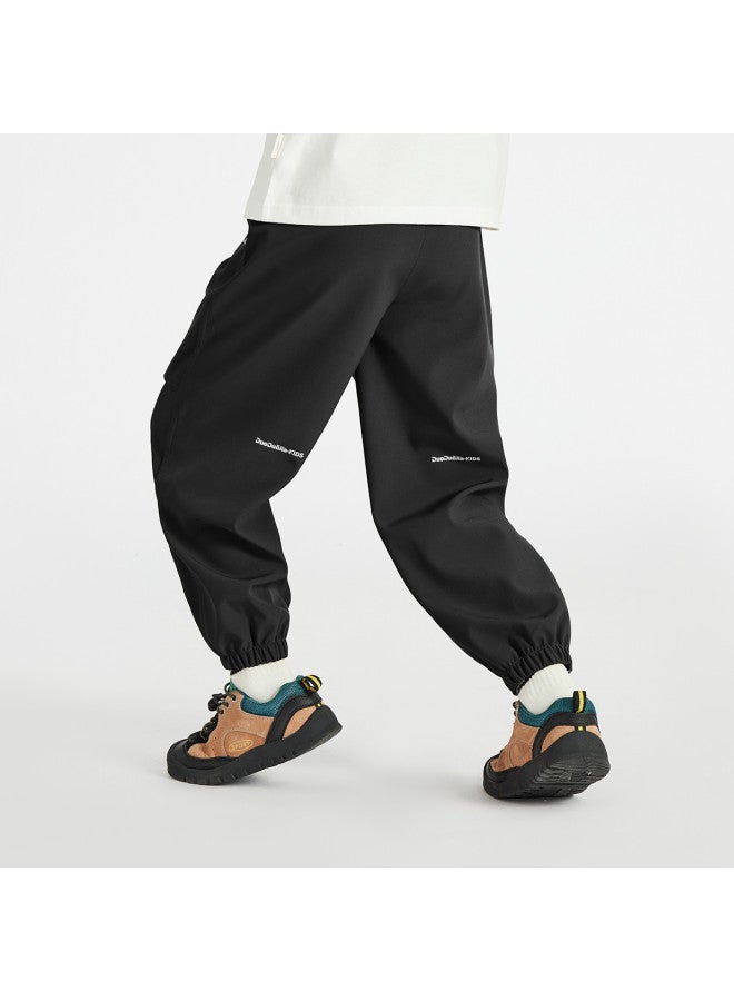 LOOSE Leaf Pleats | Triple-protection Pants】2024 Spring/autumn Kids' Outdoor Hiking Pants, Boys' Camping Trekking Casual Trousers - Image 3