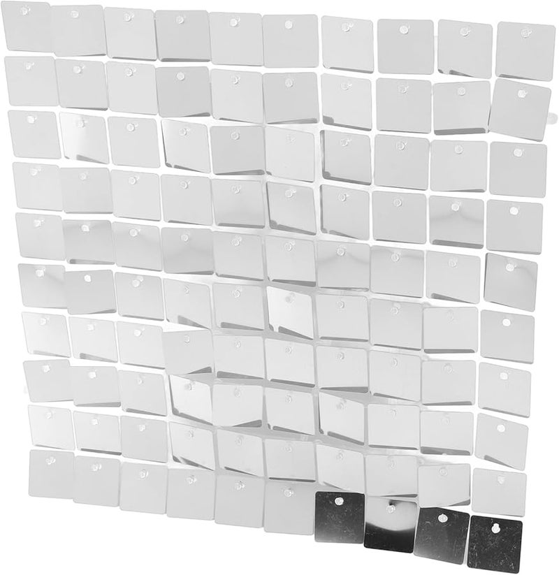 Silver Sequin Wall Backdrop Reusable Glitter Panel For Birthday Wedding Party - Image 3