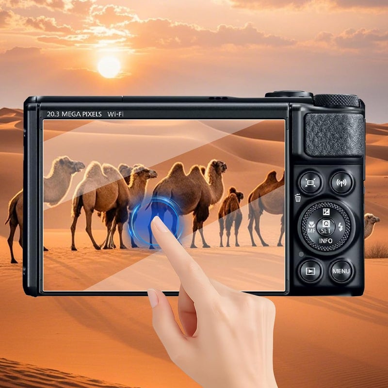 kinokoo فيلم زجاج مقسى لكاميرا لايكا M/M-P - فيلم شفاف لكاميرا لايكا M MP - واقي شاشة خالي من الفقاعات/مضاد للخدش (عبوة 2) - Image 4