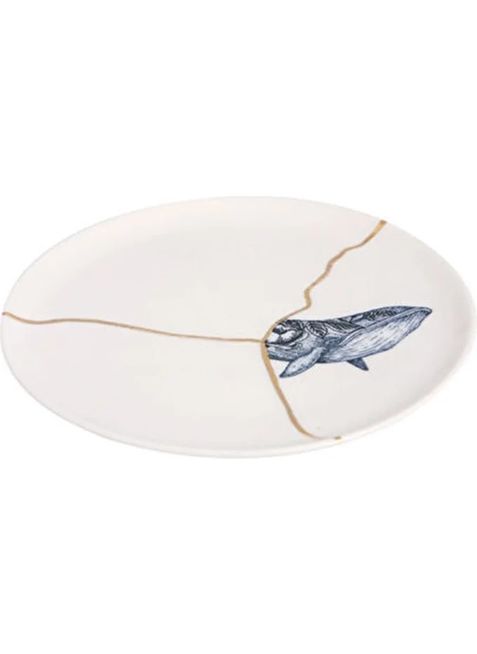 Porland Spirits Whale Flat Plate 20cm