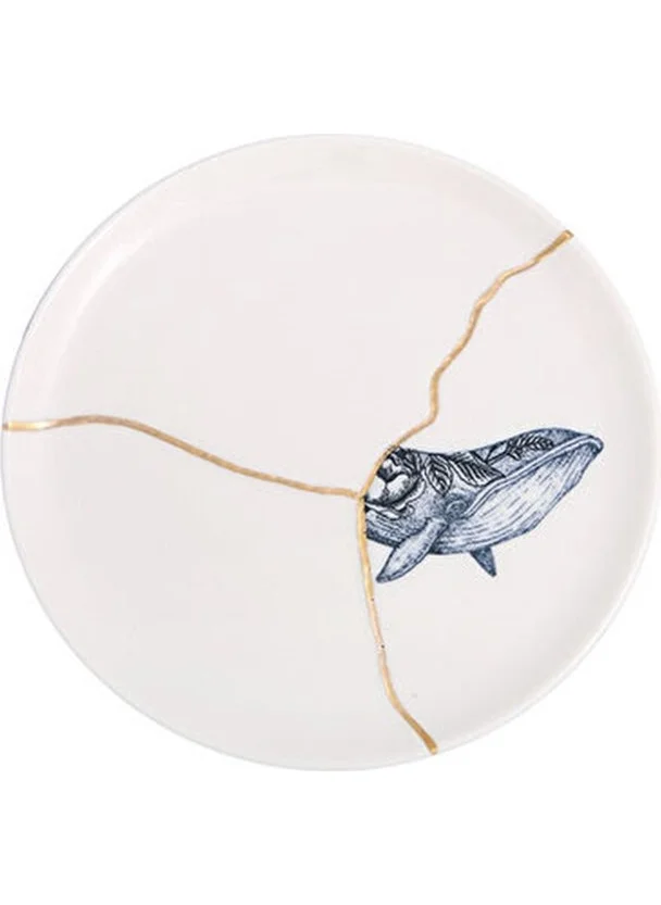 Porland Spirits Whale Flat Plate 20cm