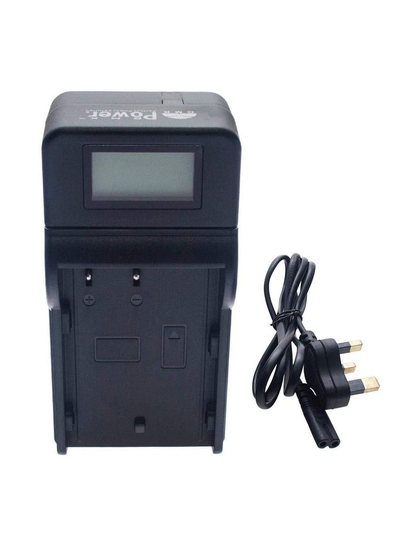 DMK Power NP-F750 TC1000 LCD Battery Charger For Sony CCD-TRV43 CCD-TRV57 CCD-TRV87 CCD-TR818 - Image 1