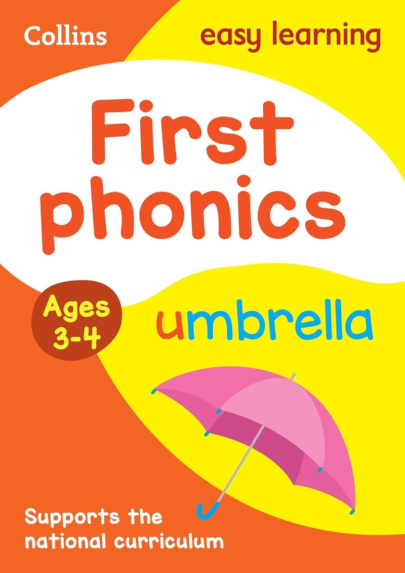 First Phonics Ages 3-4: Ideal For Home Learning - Image 1