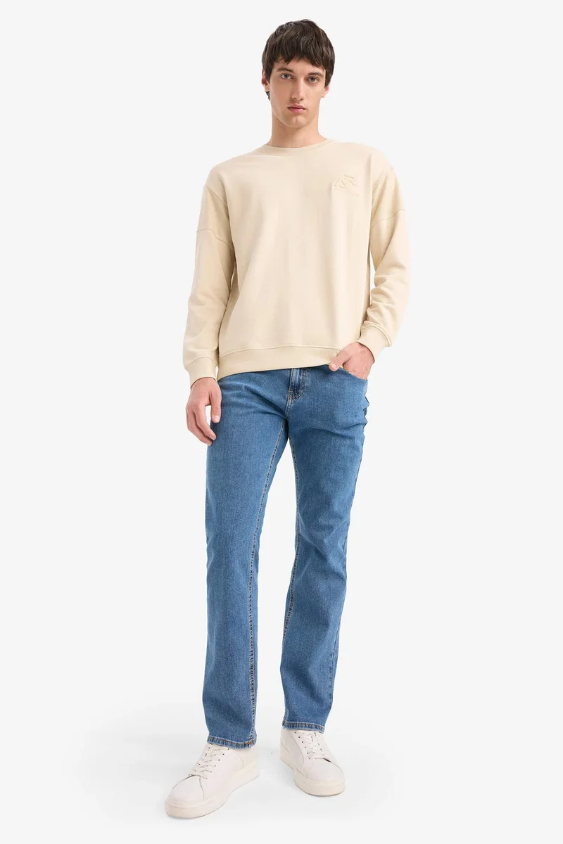 Defacto Boxy Fit Long Sleeve Sweatshirt