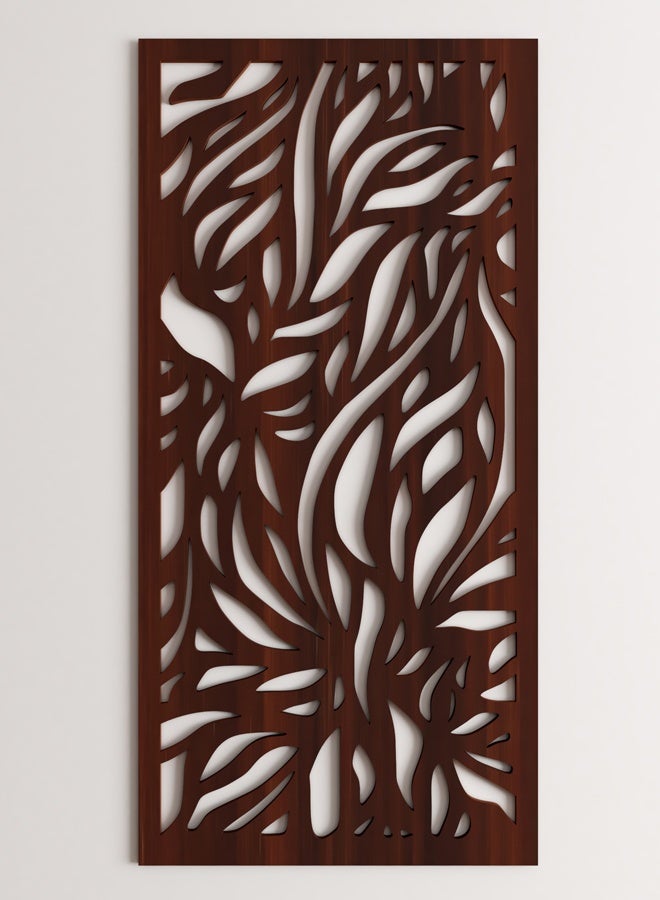 4gdran Wooden decorative plaque with a geometric design, measuring 100 x 48 cm - Image 4