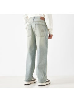 Lee Cooper Lee Cooper Solid Jeans with Pockets  - Image 3