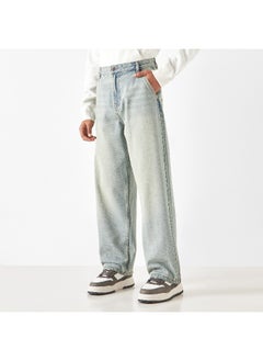 Lee Cooper Lee Cooper Solid Jeans with Pockets  - Image 2