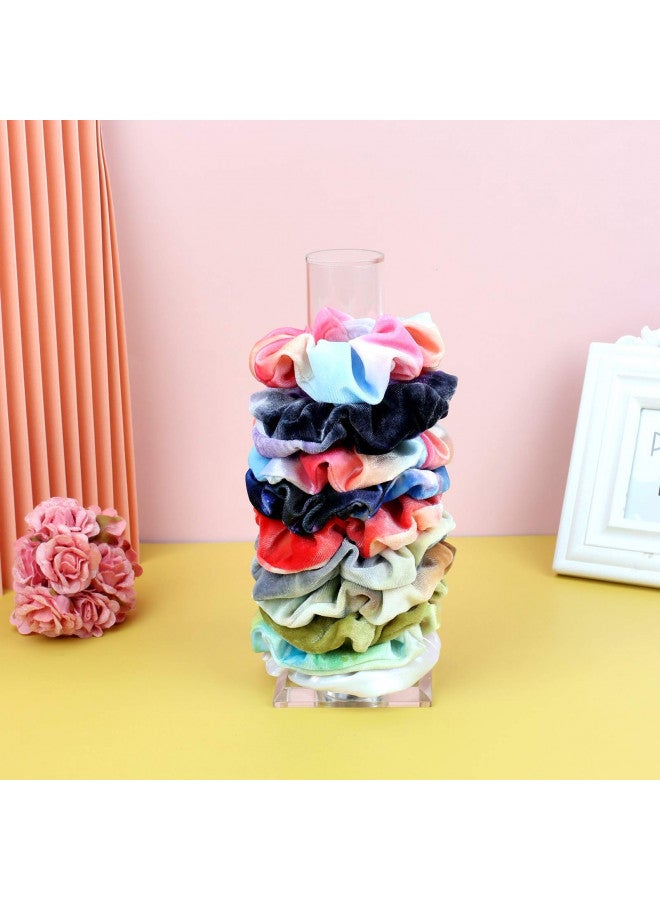 Oaoleer OAOLEER 10inch Scrunchie Holder Stand,Clear Jewelry Organizer for Teen Girl Women Gifts, The Perfect Scrunchy Display Organizer - Image 3