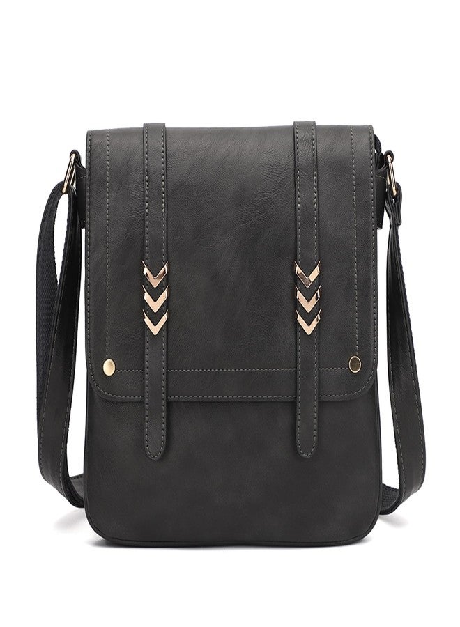 KL928 Crossbody Bags for Women Soft FAUX Leather Wallet Purses Adjustable Strap Medium Shoulder Handbags - Image 1