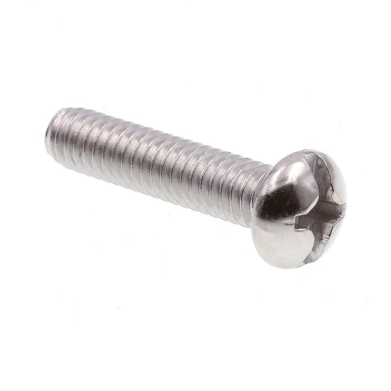 Prime-Line PrimeLine 9005015 Machine Screw Round Head SlottedPhillips Combo 1224 X 1 in Grade 188 Stainless Steel Pack of 100 - Image 2