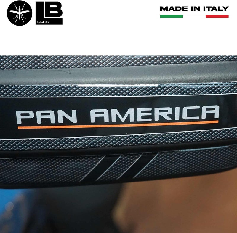 labelbike ملصقات 3D من labelbike لحماية حراس اليد لدراجة هارلي ديفيدسون بان أمريكا 1250 - برتقالي - Image 3