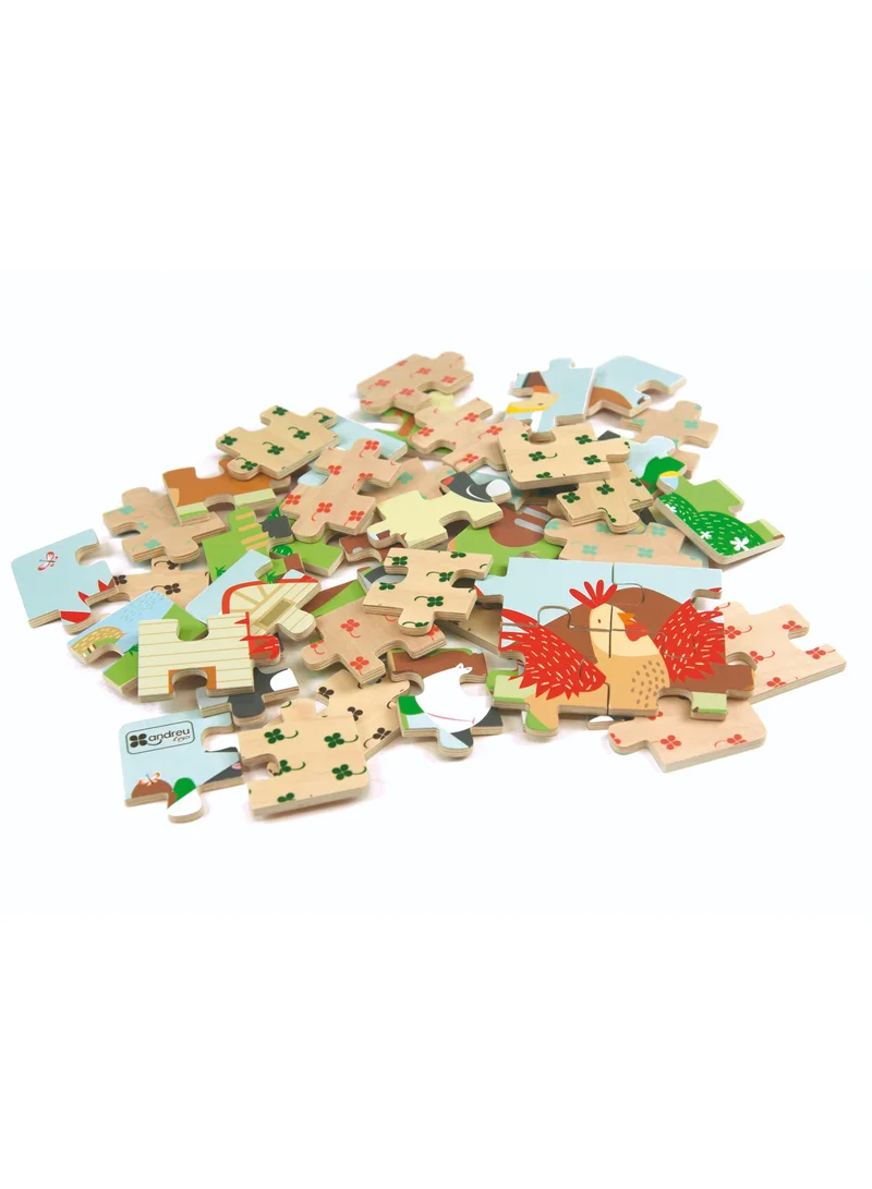 ألعاب أندرو 4 Puzzles Diorama Farm