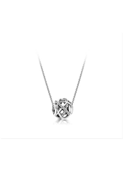 Pandora Hollow Galaxy Necklace