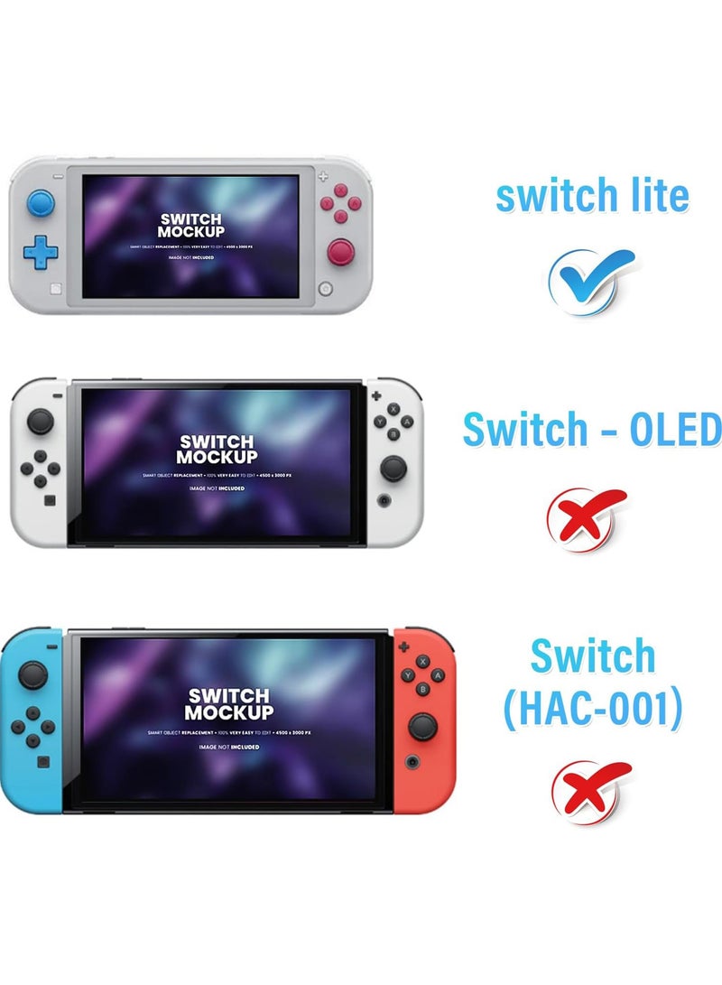Excefore Replacement LCD Screen Display and Digitizer for Switch Lite, for Switch Lite Gamepad Screen Replacement LCD Display Panel Repair Parts (Blue)  - Image 4