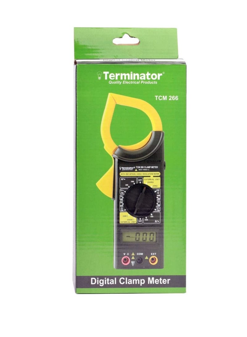 Terminator 750 V AC, 1000V DC, 1000A AC, Ohms, Insulation Test Function (with option 500V insulation Tester Unit), Overload protection(Terminator TCM266)  - Image 1