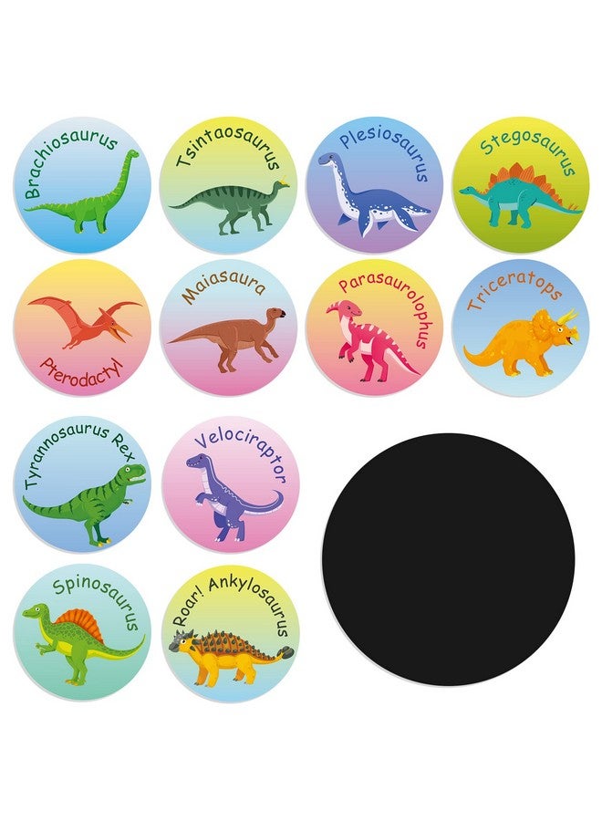 Geyee 24 Pcs Potty Training Stickers Potty Stickers Reusable Potty Training Reveal Stickers Potty Training Seat Stickers Color Changing Sticker Toilet Targets For Potty Training (Dinosaur) - Image 2