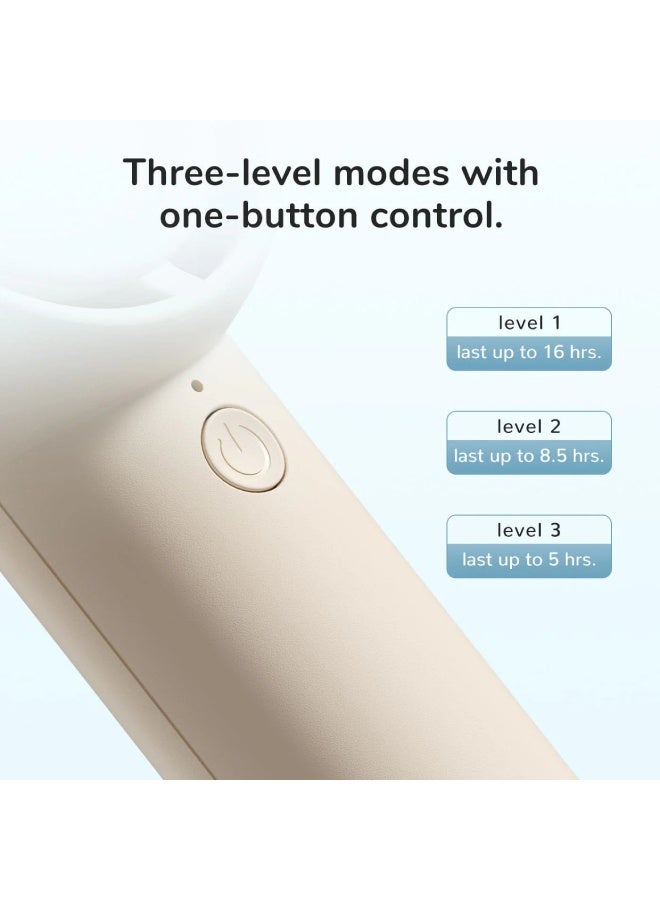 جيسيو لايف مروحة يدوية Life5 4500 مللي أمبير (FA42) - بيضاء - Image 4