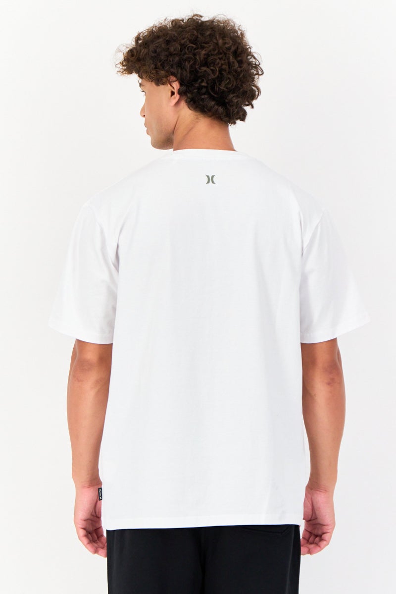 Hurley Hurley x Kai Klenny Men Sportswear Fit Short Sleeves Outdoor T-Shirt, White  - Image 4