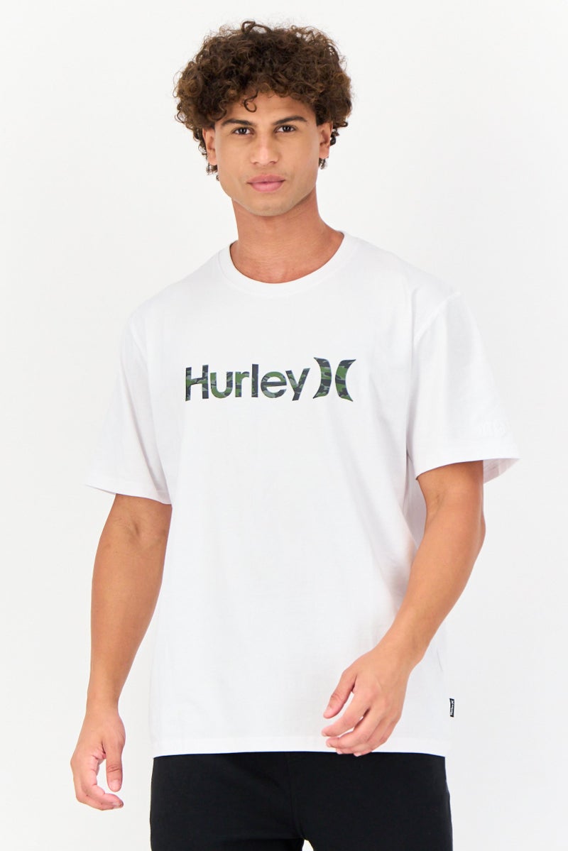 Hurley Hurley x Kai Klenny Men Sportswear Fit Short Sleeves Outdoor T-Shirt, White  - Image 1