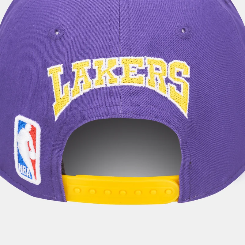 NEW ERA Men's NBA Los Angeles Lakers Rear Logo 9FIFTY Cap