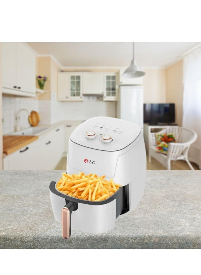 LC 3.6 litre Air Fryer-Stainless Steel,Intelligent Air Fryer,Rapid Hot Air Circulation - Image 2