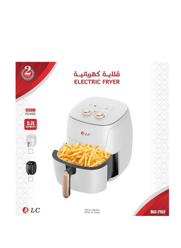 LC 3.6 litre Air Fryer-Stainless Steel,Intelligent Air Fryer,Rapid Hot Air Circulation - Image 3