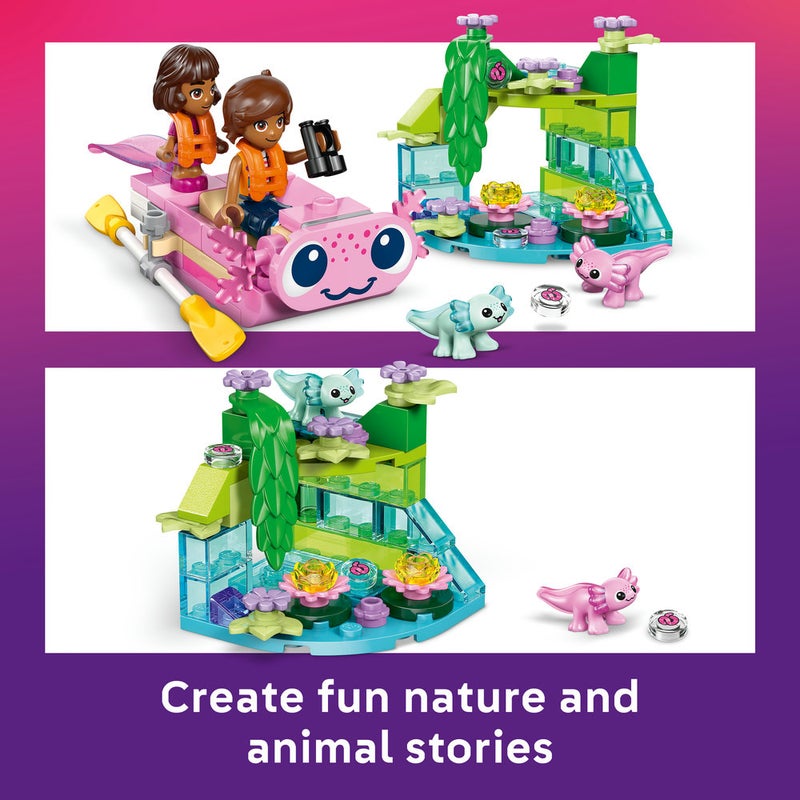 ليغو قارب مغامرات قنفذ البحر من ليغو® فريندز - دميتان صغيرتان، ولعبتان من قنفذ البحر - قارب صغير - 42681 - Image 5