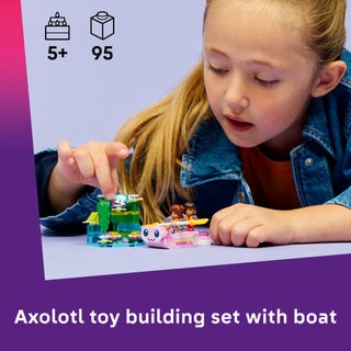 Friends Axolotl Adventure Boat Toy with Animals 42681 (Age 5+, 95 Pieces) - view 3