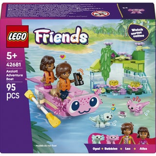 Friends Axolotl Adventure Boat Toy with Animals 42681 (Age 5+, 95 Pieces) - view 2