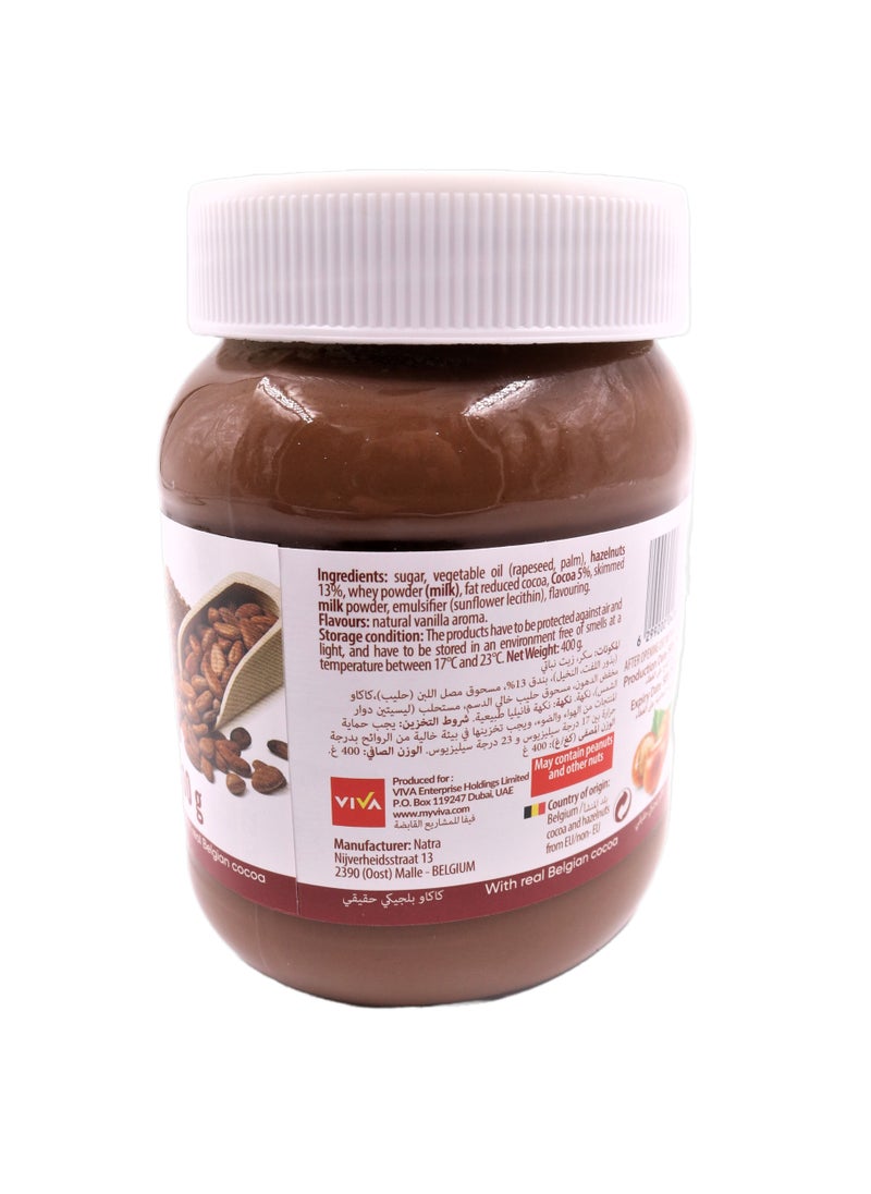 Chic n Choc - Hazelnut Spread with Cocoa 400g - Image 1