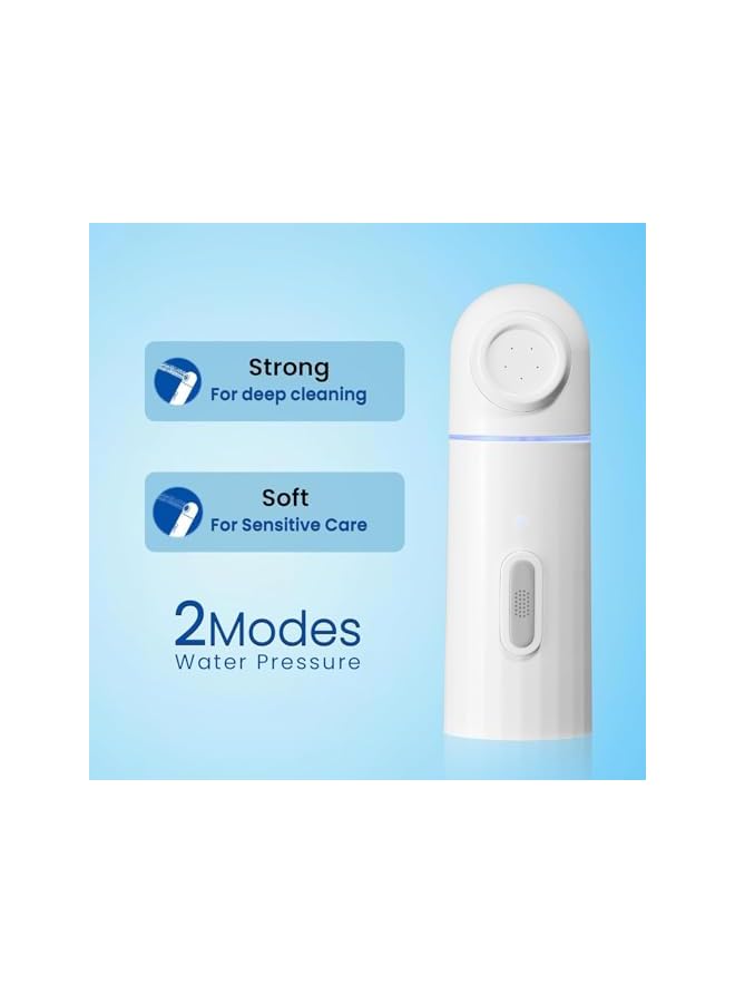 The Bros بيديت محمول للسفر، بيديت كهربائي قابل لإعادة الشحن، رشاش ماء للنظافة الشخصية بعد الولادة، العناية بعد الولادة، وضعين مع زجاجة سعة 350 مل - Image 3