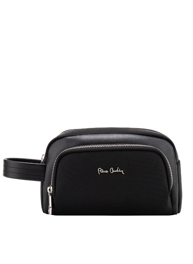 pierre cardin Essential Water Repellent Washbag for travel, men multi purpose pouch for office and travel  - Image 2