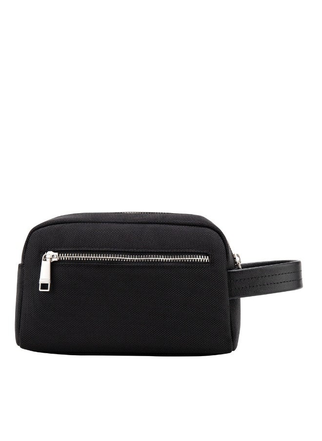 pierre cardin Essential Water Repellent Washbag for travel, men multi purpose pouch for office and travel  - Image 3