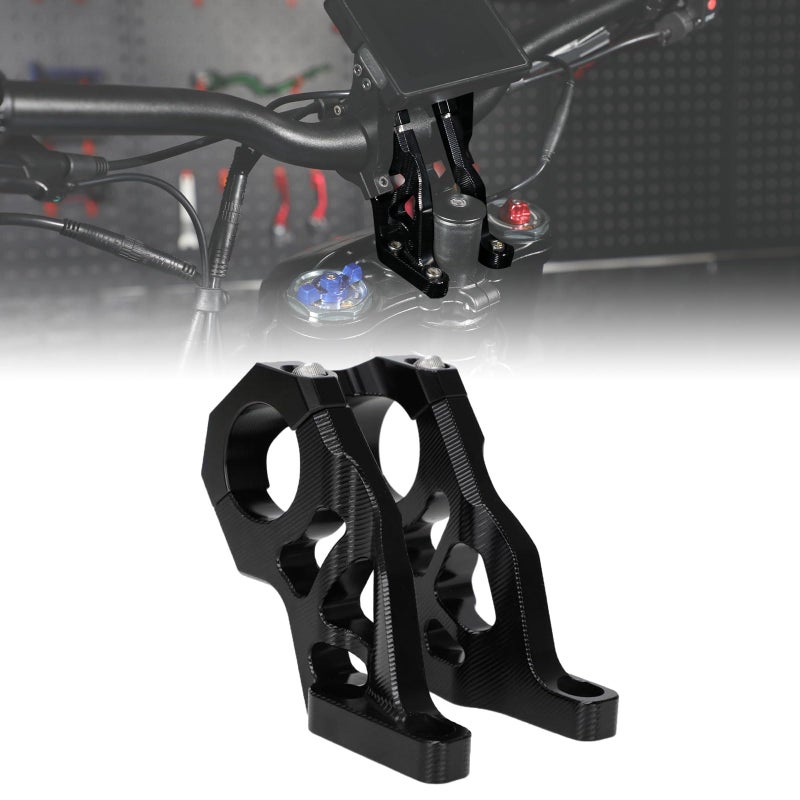 CHANGCHENG Motorcycle Handlebar Riser Talaria Handle Bar Mount Stem Riser for Talaria Sting MX3 MX4 Electric Dirt Bike Black