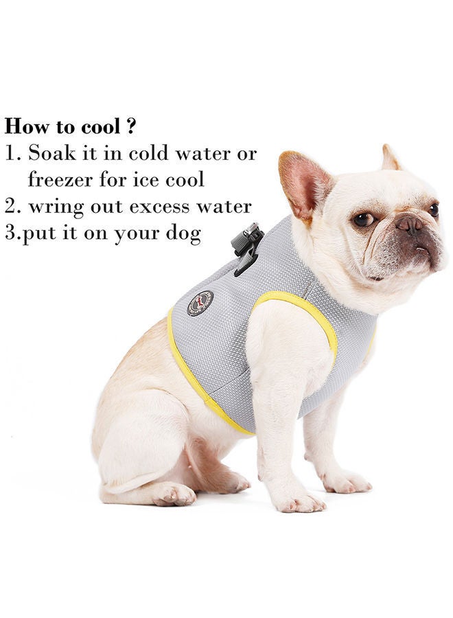 NIBEMINENT Cooling Harness Vest For Pet Dog Grey - Image 2
