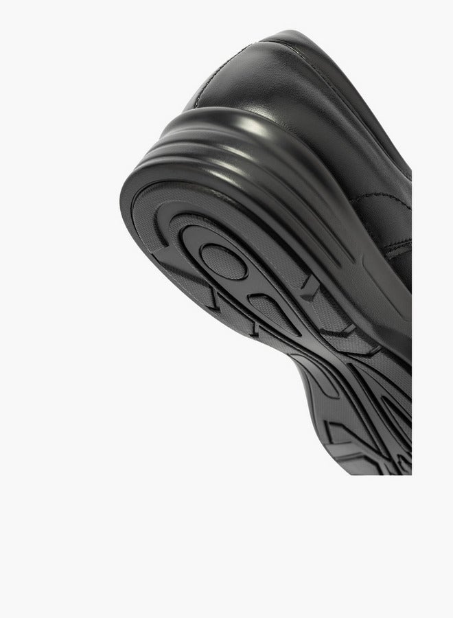 LBL by Shoexpress Solid Lace-Up Derby Shoes - Image 4