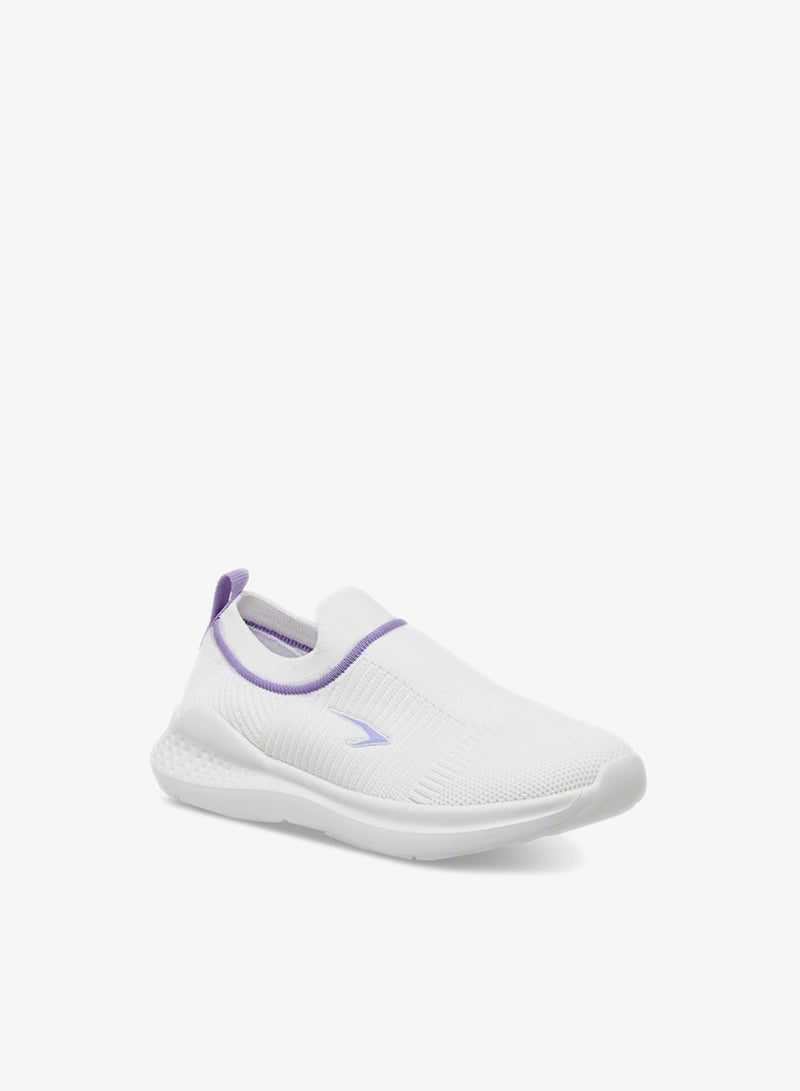 Dash Textured Slip-On Sports Shoes with Pull Tab - Image 2