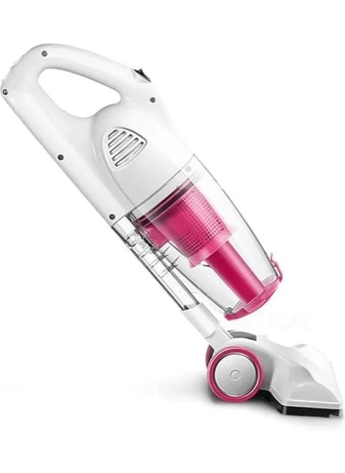 Denx 2-in-1 Handheld Vacuum Cleaner – 600W, Large Dust Capacity, Red & Black  - Image 3