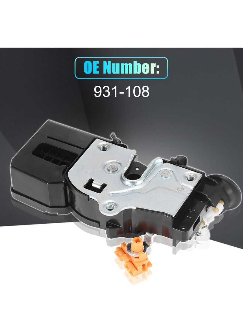 TLAXCA - Door Latch Lock Actuator Motor Rear Left Side for Chevrolet Silverado 1500 2500 for GMC Yukon for Cadillac Escalade 2007 2008 2009 OE 931-108  25876389 15896626 15785128 - Image 1