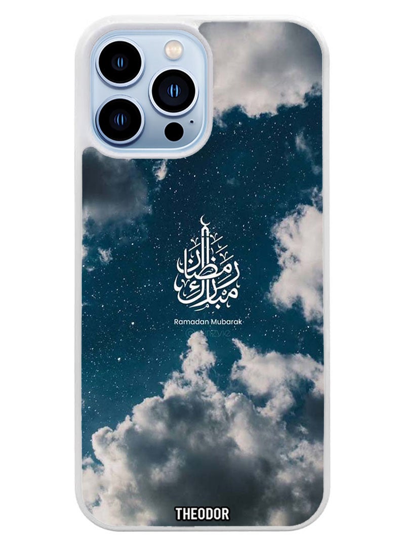 Theodor Protective Case Cover For APPLE IPHONE 14 Pro Mubarak (White Bumper) - Image 1