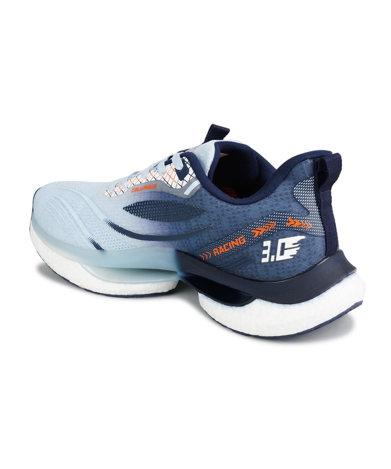 Columbus Anchor Sports Shoes - Running Shoes|Walking Shoes| Training & Gym Shoe | Outdoors Shoe for Men, (Sky Blue & Navy), UK6 - Image 5