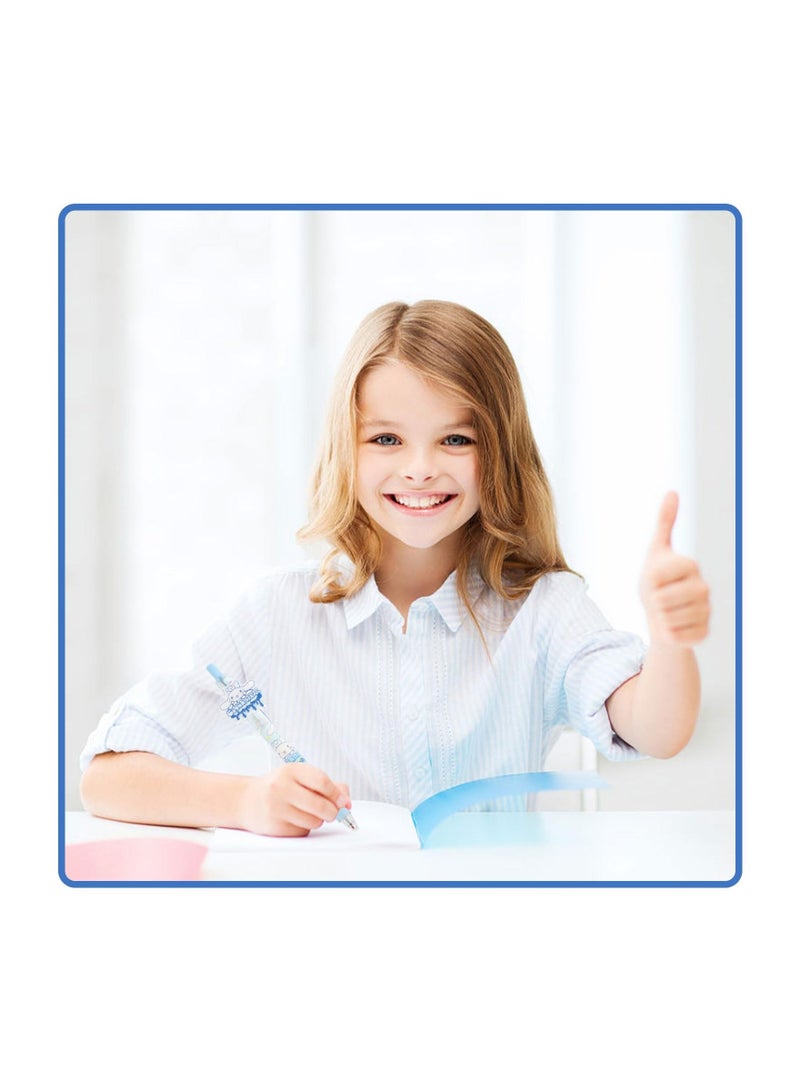 XiuWoo "Anime Cartoon Ballpoint Pens Gel Ink Pen Black, 24 Pcs Cute Kawaii Melody Kitty Press Retractable Pen, Stationary School Supplies for Teen Girls (6 Styles) " - Image 2