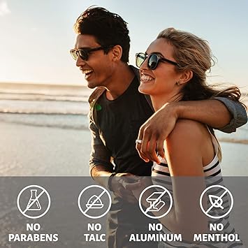 chassis بودرة الجسم الطبيعية للرجال تشاسي آيس ماكس بريميوم مزيل العرق مع 10 مرات من الإحساس بالبرودة خالية من بودرة التلك والبارابين والمنتول - Image 4